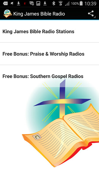 Run android online APK King James Bible Radio from MyAndroid or emulate King James Bible Radio using MyAndroid