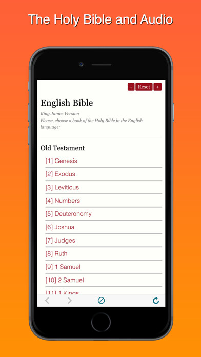 Emulate iPhone app King James Version Bible Offline:KJV Audiobook MP3 using MyAndroid Emulate iPhone app King James Version Bible Offline:KJV Audiobook MP3 using MyAndroid