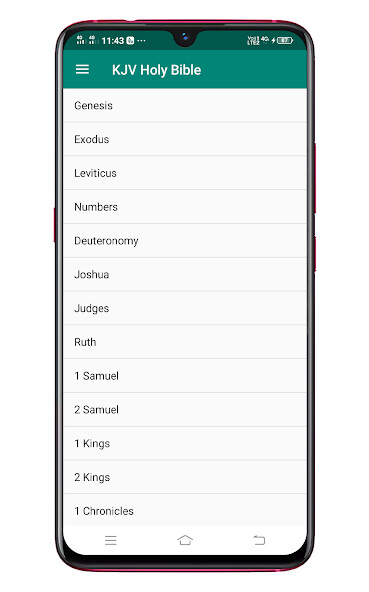 Emulate Android APK King James Version (KJV) Bible