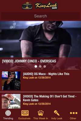 Emulate Android APK King Leak Radio