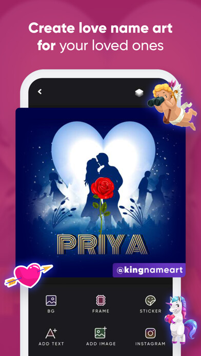 Emulate iPhone app King Name Art Maker for Insta using MyAndroid Emulate iPhone app King Name Art Maker for Insta using MyAndroid