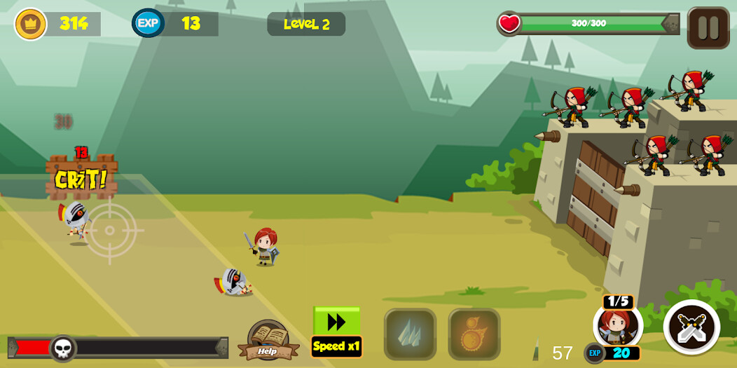 Run android online APK King Of Archers- Castle Defense Tower Defense Game from MyAndroid or emulate King Of Archers- Castle Defense Tower Defense Game using MyAndroid