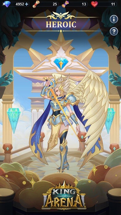 Emulate iPhone app King of Arena using MyAndroid