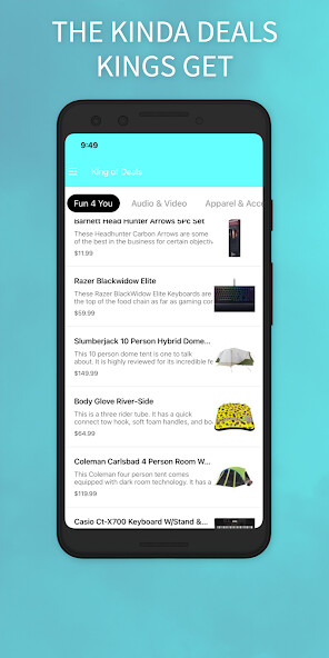 Run android online APK King of Deals TN from MyAndroid or emulate King of Deals TN using MyAndroid