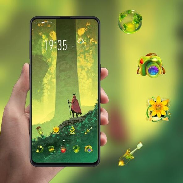 Run android online APK King of the forest in bright sunlight theme from MyAndroid or emulate King of the forest in bright sunlight theme using MyAndroid