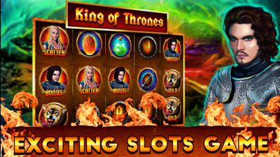 Emulate iPhone app King of Thrones Jackpot Slots - Free Casino Game using MyAndroid