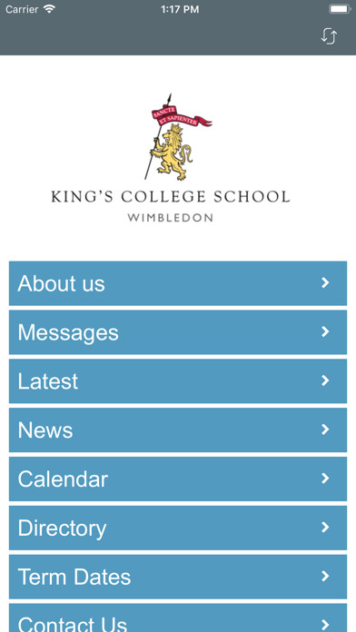 Emulate iPhone app Kings College School Wimbledon using MyAndroid Emulate iPhone app Kings College School Wimbledon using MyAndroid