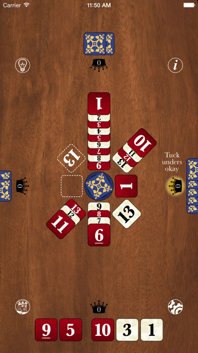 Emulate iPhone app Kings in the Corners using MyAndroid