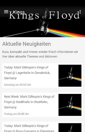 Emulate Android APK Kings of Floyd