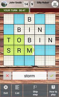 Emulate Android APK Kings Square -  word game #1