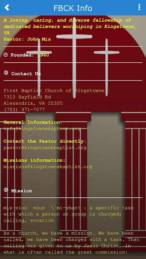 Run android online APK Kingstowne Baptist from MyAndroid or emulate Kingstowne Baptist using MyAndroid Run android online APK Kingstowne Baptist from MyAndroid or emulate Kingstowne Baptist using MyAndroid