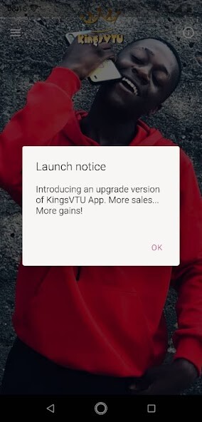 Run android online APK KingsVTU plus from MyAndroid or emulate KingsVTU plus using MyAndroid