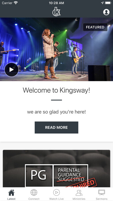 Emulate iPhone app Kingsway Christian Church using MyAndroid Emulate iPhone app Kingsway Christian Church using MyAndroid
