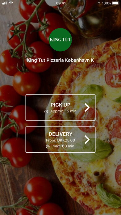 Emulate iPhone app King Tut Pizzeria København K using MyAndroid Emulate iPhone app King Tut Pizzeria København K using MyAndroid