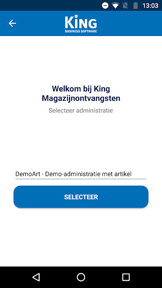 Run android online APK King WMS Magazijnontvangsten from MyAndroid or emulate King WMS Magazijnontvangsten using MyAndroid Run android online APK King WMS Magazijnontvangsten from MyAndroid or emulate King WMS Magazijnontvangsten using MyAndroid
