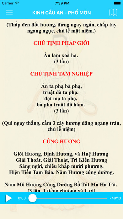 Emulate iPhone app Kinh C?u An using MyAndroid Emulate iPhone app Kinh C?u An using MyAndroid