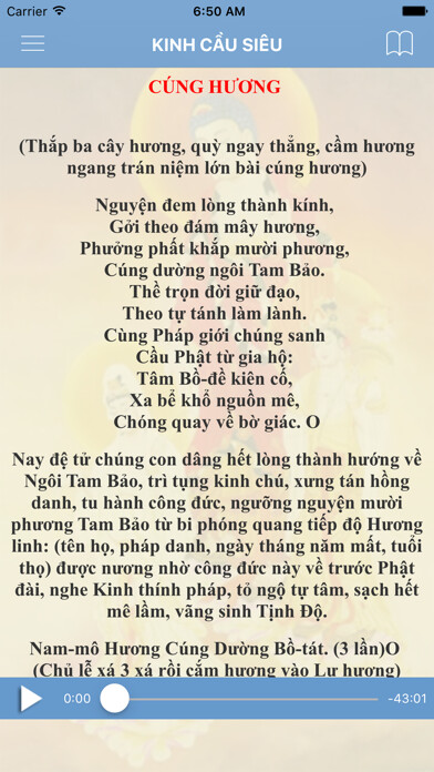 Emulate iPhone app Kinh Cầu Siêu using MyAndroid Emulate iPhone app Kinh Cầu Siêu using MyAndroid