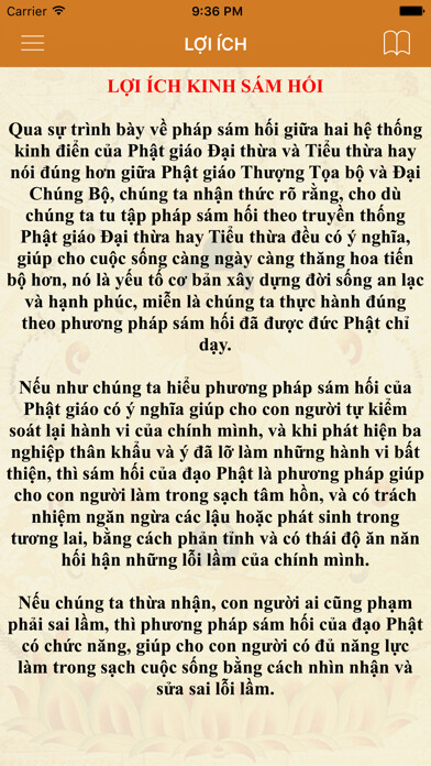 Emulate iPhone app Kinh Sám H?i H?ng Danh using MyAndroid Emulate iPhone app Kinh Sám H?i H?ng Danh using MyAndroid