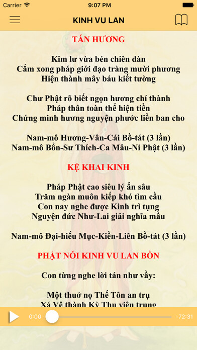 Emulate iPhone app Kinh Vu Lan using MyAndroid Emulate iPhone app Kinh Vu Lan using MyAndroid
