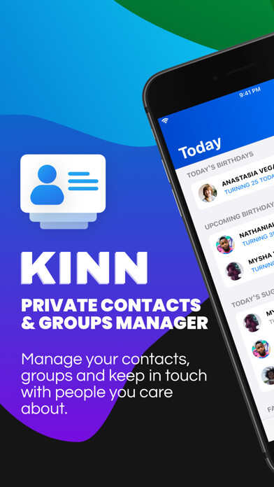 Emulate iPhone app KINN - Contacts and Groups using MyAndroid Emulate iPhone app KINN - Contacts and Groups using MyAndroid