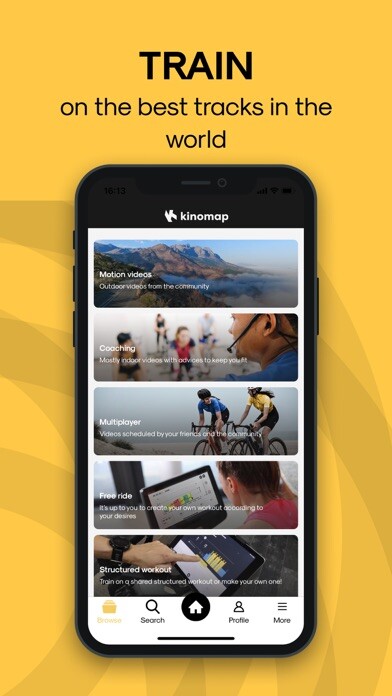 Emulate iPhone app Kinomap using MyAndroid Emulate iPhone app Kinomap using MyAndroid