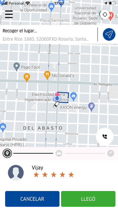 Emulate iPhone app Kinto Conductor using MyAndroid