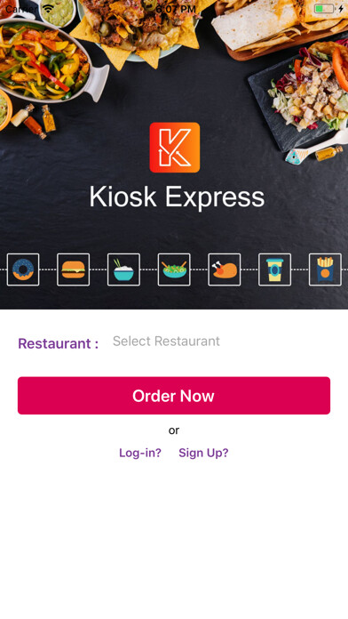 Emulate iPhone app Kiosk Express using MyAndroid