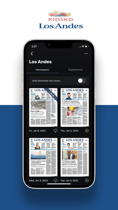 Emulate iPhone app Kiosko Los Andes using MyAndroid Emulate iPhone app Kiosko Los Andes using MyAndroid