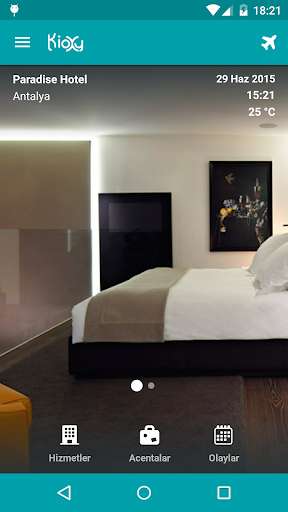 Run android online APK Kioxy - Hotel Infoboard from MyAndroid or emulate Kioxy - Hotel Infoboard using MyAndroid