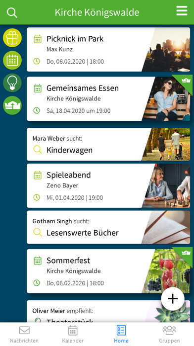 Emulate iPhone app Kirche Königswalde using MyAndroid Emulate iPhone app Kirche Königswalde using MyAndroid