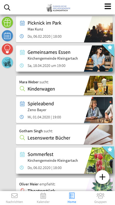 Emulate iPhone app Kirchengemeinde Kleingartach using MyAndroid Emulate iPhone app Kirchengemeinde Kleingartach using MyAndroid