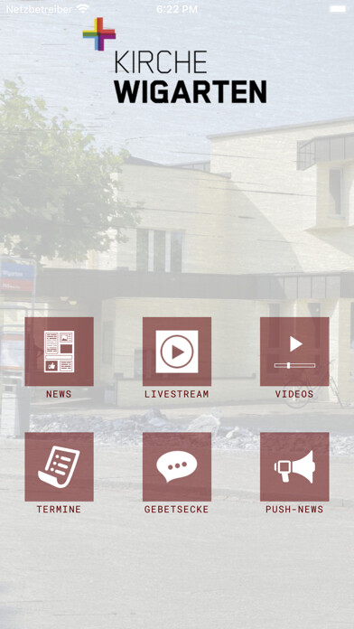 Emulate iPhone app Kirche Wigarten using MyAndroid Emulate iPhone app Kirche Wigarten using MyAndroid