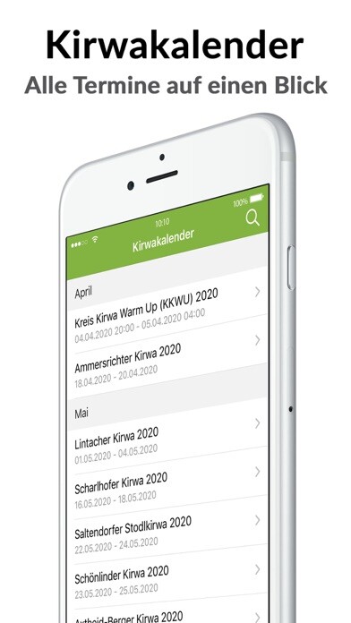 Emulate iPhone app Kirwakalender - Kirwa-Gemeinde using MyAndroid