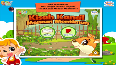 Emulate iPhone app Kisah Kancil Mencuri Mentimun - Cerita Anak Interaktif using MyAndroid Emulate iPhone app Kisah Kancil Mencuri Mentimun - Cerita Anak Interaktif using MyAndroid
