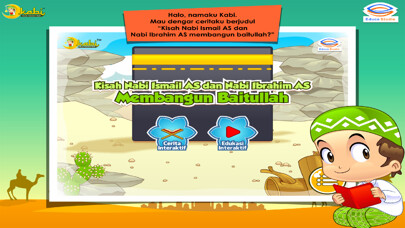 Emulate iPhone app Kisah Nabi Membangun Baitullah using MyAndroid