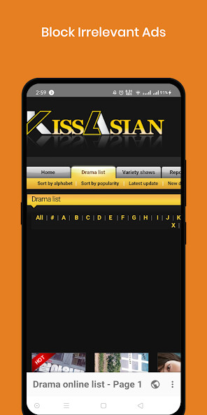 Run android online APK KissAsian Browser Ad Blocker from MyAndroid or emulate KissAsian Browser Ad Blocker using MyAndroid Run android online APK KissAsian Browser Ad Blocker from MyAndroid or emulate KissAsian Browser Ad Blocker using MyAndroid