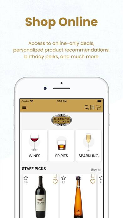 Emulate iPhone app Kissena Golden Liquor & Wine using MyAndroid Emulate iPhone app Kissena Golden Liquor & Wine using MyAndroid
