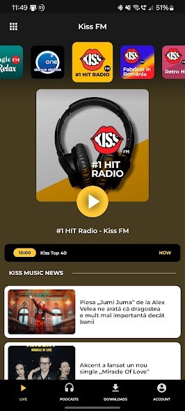 Run android online APK Kiss FM Romania from MyAndroid or emulate Kiss FM Romania using MyAndroid Run android online APK Kiss FM Romania from MyAndroid or emulate Kiss FM Romania using MyAndroid