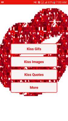 Emulate Android APK Kiss Gif Images 2019