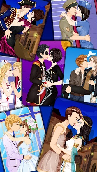Run android online APK Kissing Dressup For Cute Girls from MyAndroid or emulate Kissing Dressup For Cute Girls using MyAndroid
