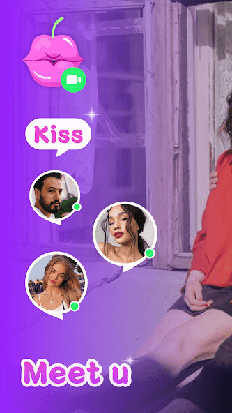 Run android online APK Kiss, Video Chat Friend Finder from MyAndroid or emulate Kiss, Video Chat Friend Finder using MyAndroid