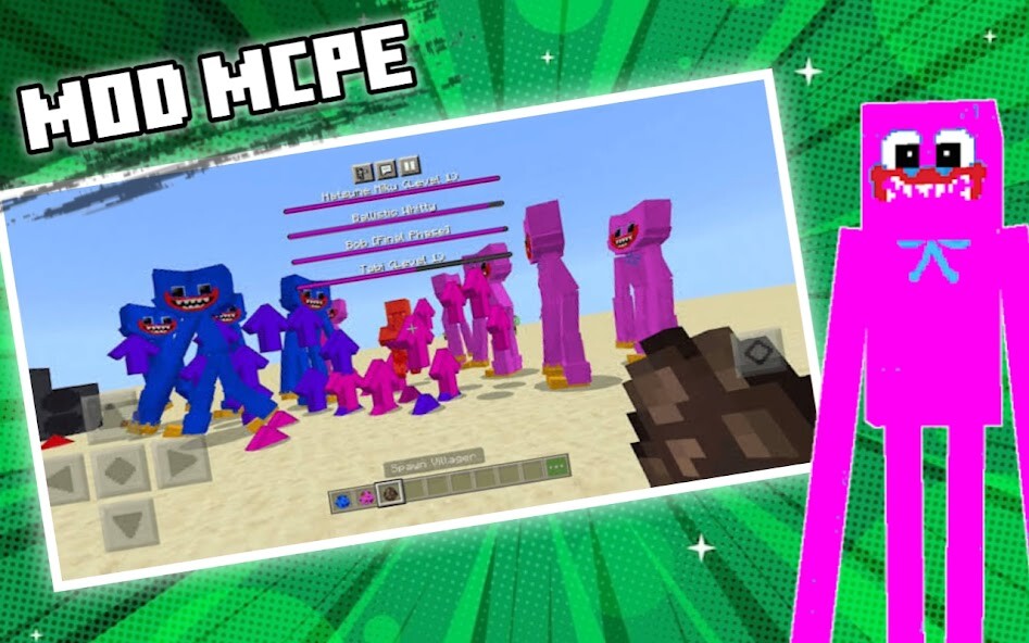 Run android online APK Kissy Missy Mod MCPE from MyAndroid or emulate Kissy Missy Mod MCPE using MyAndroid