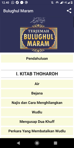 Run android online APK Kitab Bulughul Maram - Fiqih dan Akhlak Terjemah from MyAndroid or emulate Kitab Bulughul Maram - Fiqih dan Akhlak Terjemah using MyAndroid Run android online APK Kitab Bulughul Maram - Fiqih dan Akhlak Terjemah from MyAndroid or emulate Kitab Bulughul Maram - Fiqih dan Akhlak Terjemah using MyAndroid