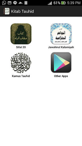 Run android online APK Kitab Tauhid Aqidah from MyAndroid or emulate Kitab Tauhid Aqidah using MyAndroid