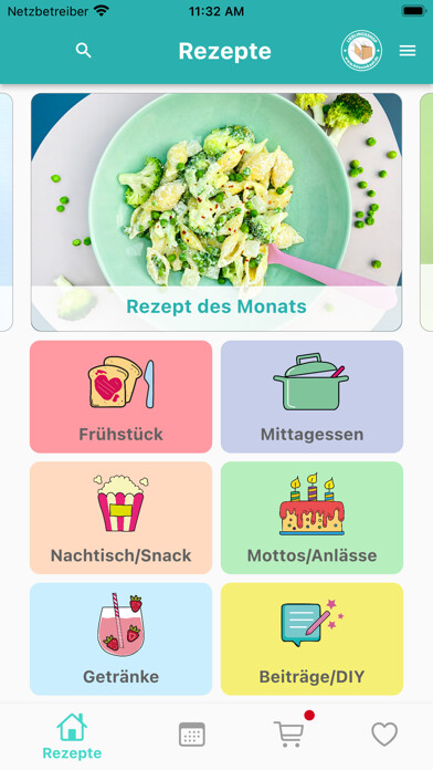 Emulate iPhone app Kita-Lieblingsrezepte using MyAndroid Emulate iPhone app Kita-Lieblingsrezepte using MyAndroid