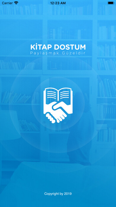 Emulate iPhone app Kitap Dostum using MyAndroid