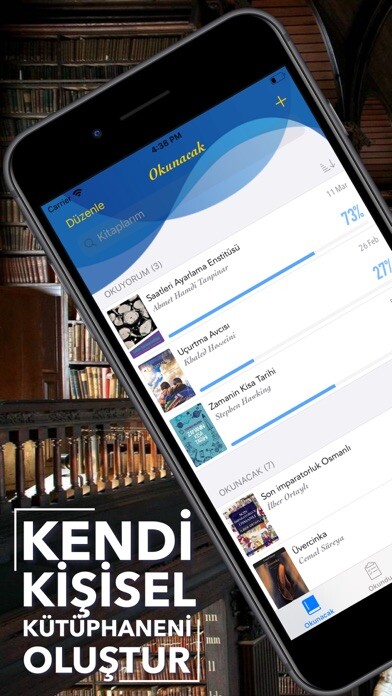 Emulate iPhone app Kitaplarım using MyAndroid Emulate iPhone app Kitaplarım using MyAndroid