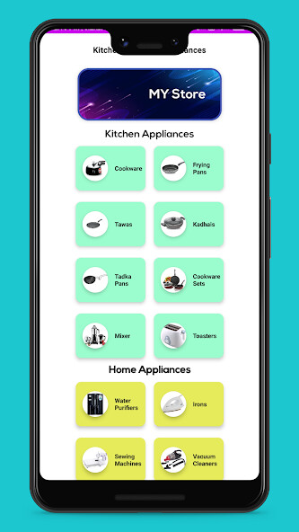 Run android online APK Kitchen And Home Appliances from MyAndroid or emulate Kitchen And Home Appliances using MyAndroid
