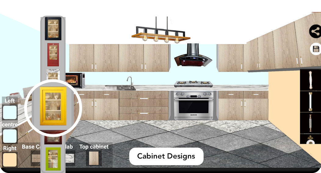 Run android online APK Kitchen Color Selection - 3D Editor from MyAndroid or emulate Kitchen Color Selection - 3D Editor using MyAndroid
