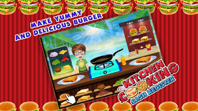 Emulate iPhone app Kitchen cooking Cash Register - Cooking Fever using MyAndroid